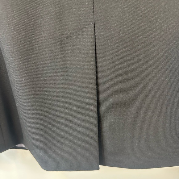 EUC Banana Republic Factory Sz 2 Small Black Blazer 2 Button Poly Rayon Womens - Picture 8 of 14